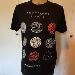 Twenty One Pilots Black Blurryface T Shirt Medium